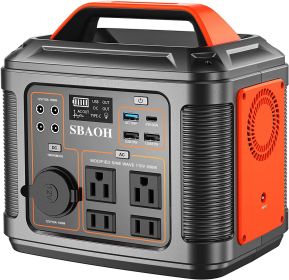 US Plug Portable Power Station P302,300W 296Wh Backup Lithium Battery,Solar Generator For Home And Outdoor Emergency Power Supply,Solar Panel Is Not I