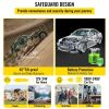 VEVOR 12 Volt Refrigerator 10 Qt, Portable Mini Freezer (-4°F~68°F) W/APP Control Car Compressor Fridge Cooler 12V/24V DC and 110-220V AC For Camping