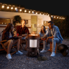 60608693 outdoor three-layer elliptical cylinder oven, temperature table control, exquisite technology, 3 in 1 iron carbon oven