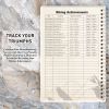 Hiking Planner - Outdoor Adventure Journal, A5 Spiral Mountaineering Logbook, Gear Checklist, Peak Tracker, Route Map, Safety Tips