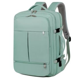 Large Capacity Backpack For Women Men Multiple Pockets And Zippers Versatile Computer Bags Business Travel Backpack (Color: Green)