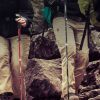 Folding Outdoor Handrails Trekking Walking Sticks
