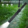 Rechargeable Portable Security Torch with LED Flashlight