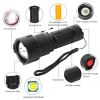 Portable LED Rechargeable Flashlight for Night Walking
